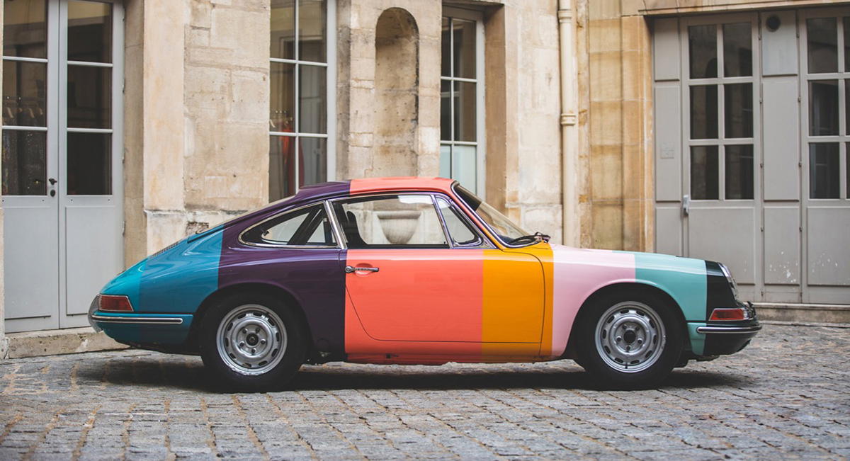 This 1965 Porsche 911 Has Been Made Over In Paul Smith Stripes