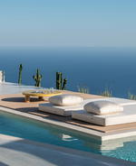 Nestled in Santorini’s Mountainside: The Holiday Home of Dreams
