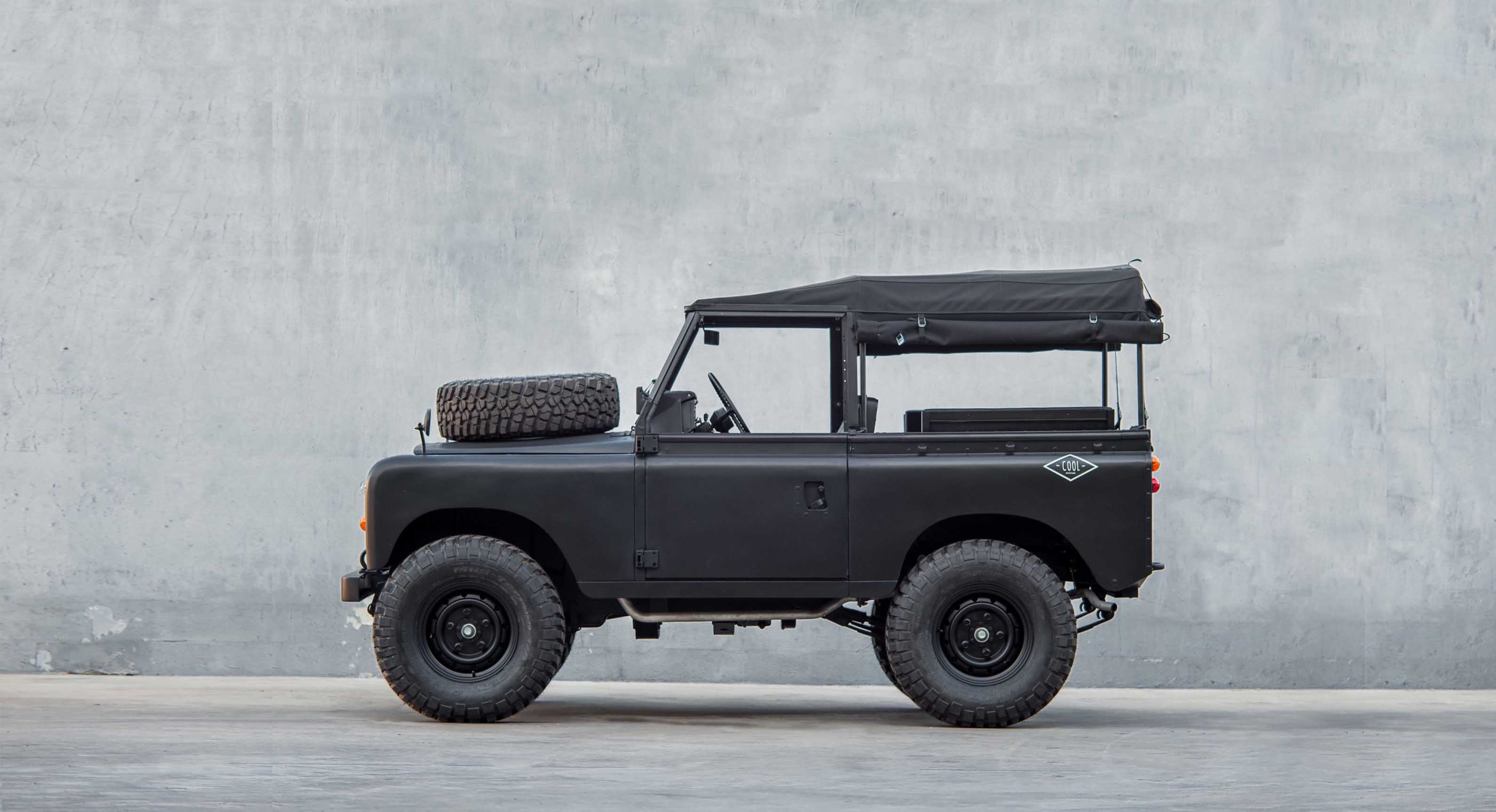 1979 Land Rover Series 3 Defender Black By Cool & Vintage