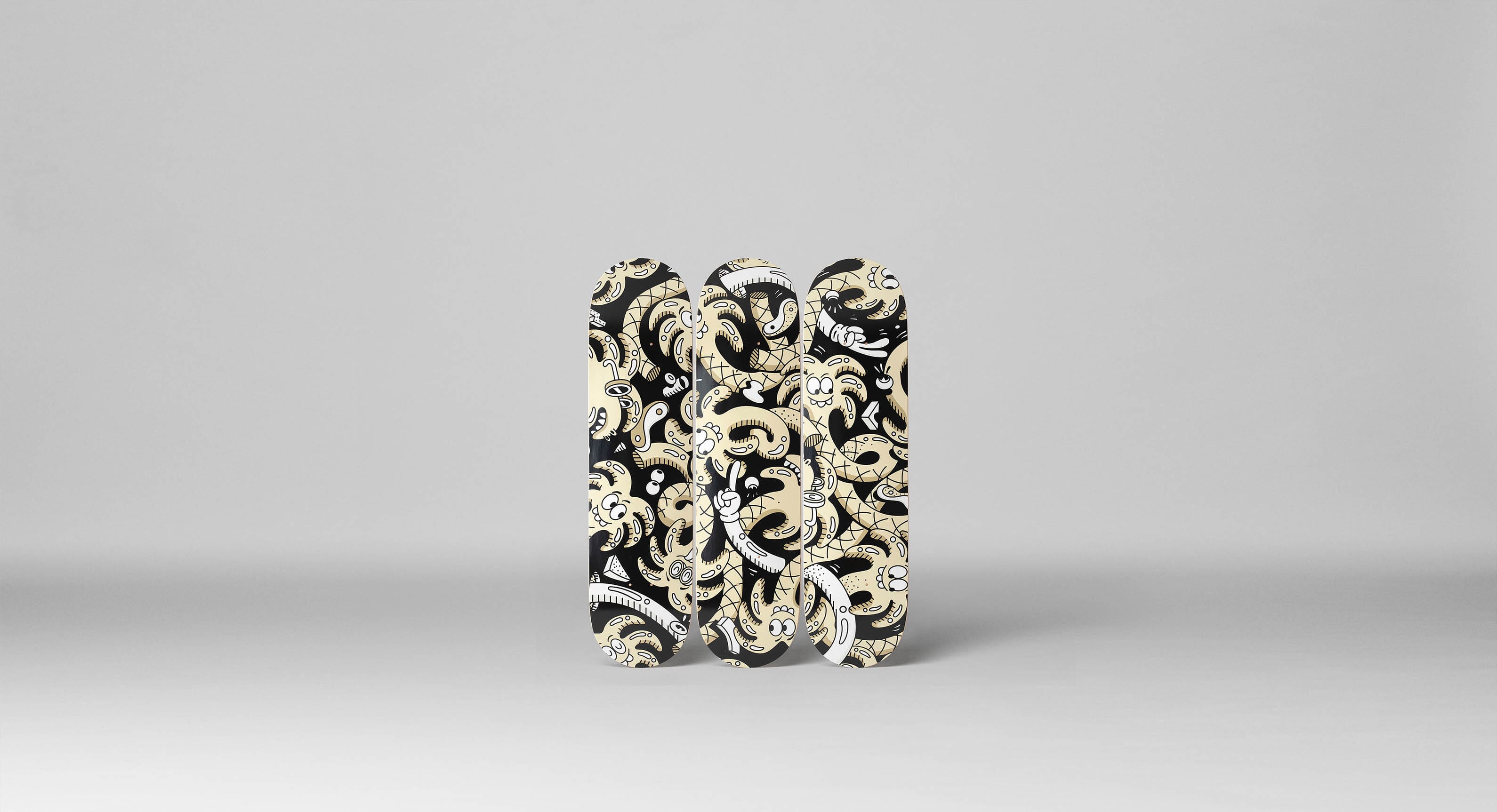 Steven Harrington Brings Psychedelic Pop Art To The Skateroom