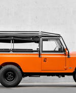 A First Look At The Tangerine Orange Land Rover by Cool &amp; Vintage