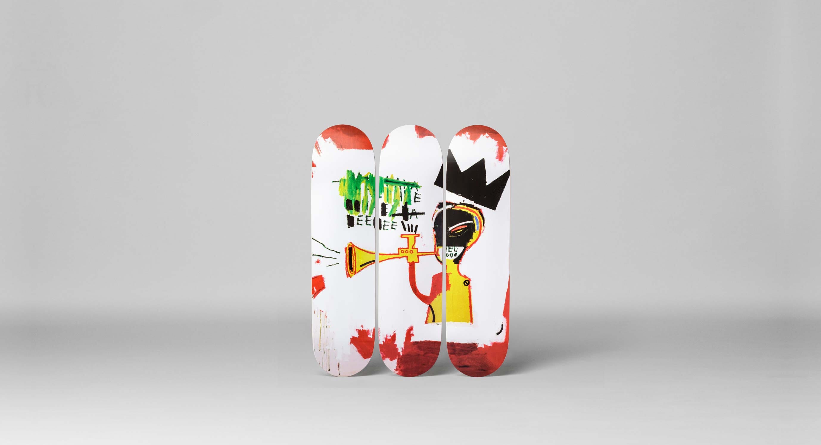 A Closer Look At The Latest Basquiat x The Skateroom Decks