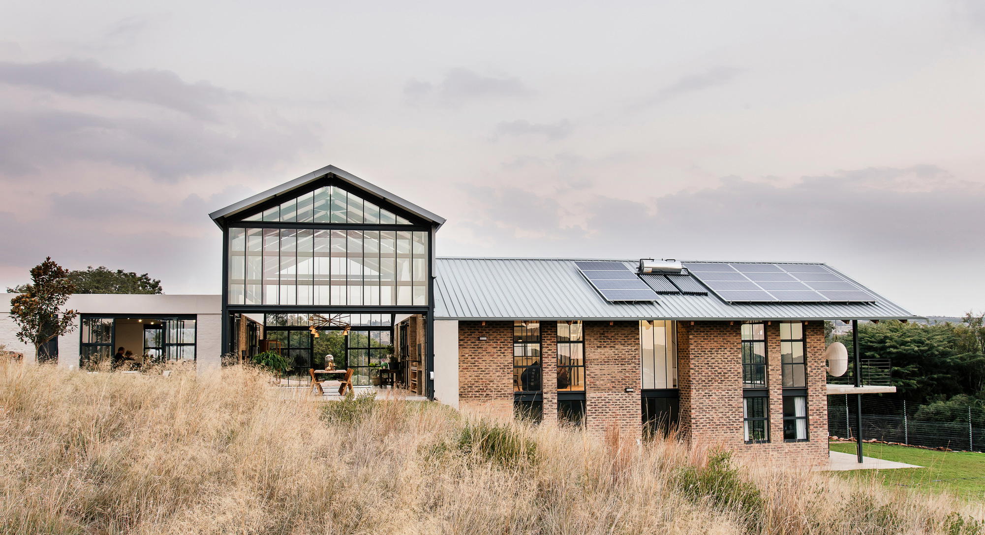 How African Barns Inspired The Conservatory By Nadine Engelbrecht Architects