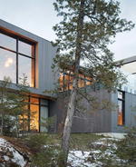 Thellend Fortin Architectes' Long Horizontals House Is a Mountain Haven