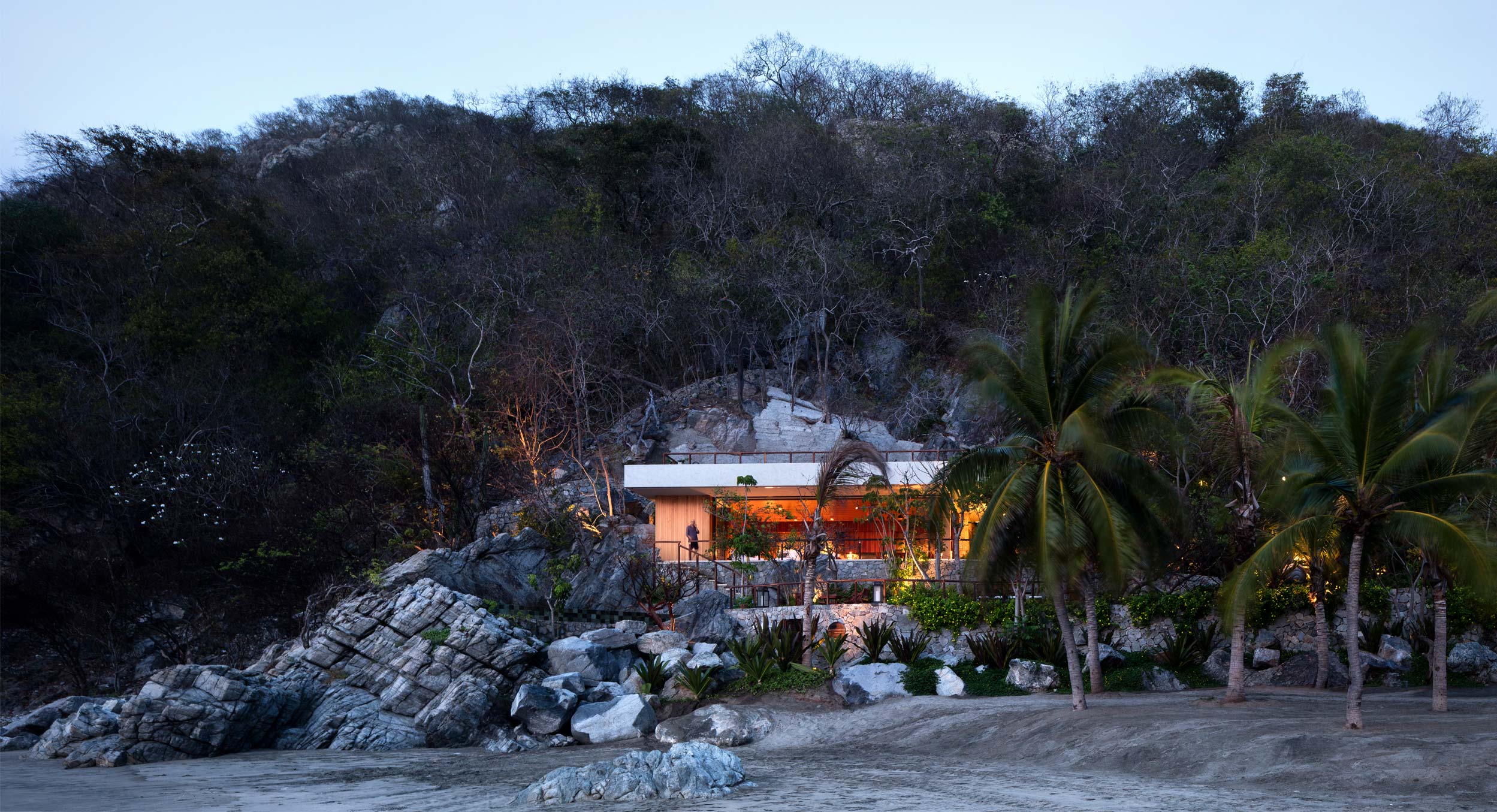 CDM Carves A Modernist Cave Into A Rocky Mexican Hillside