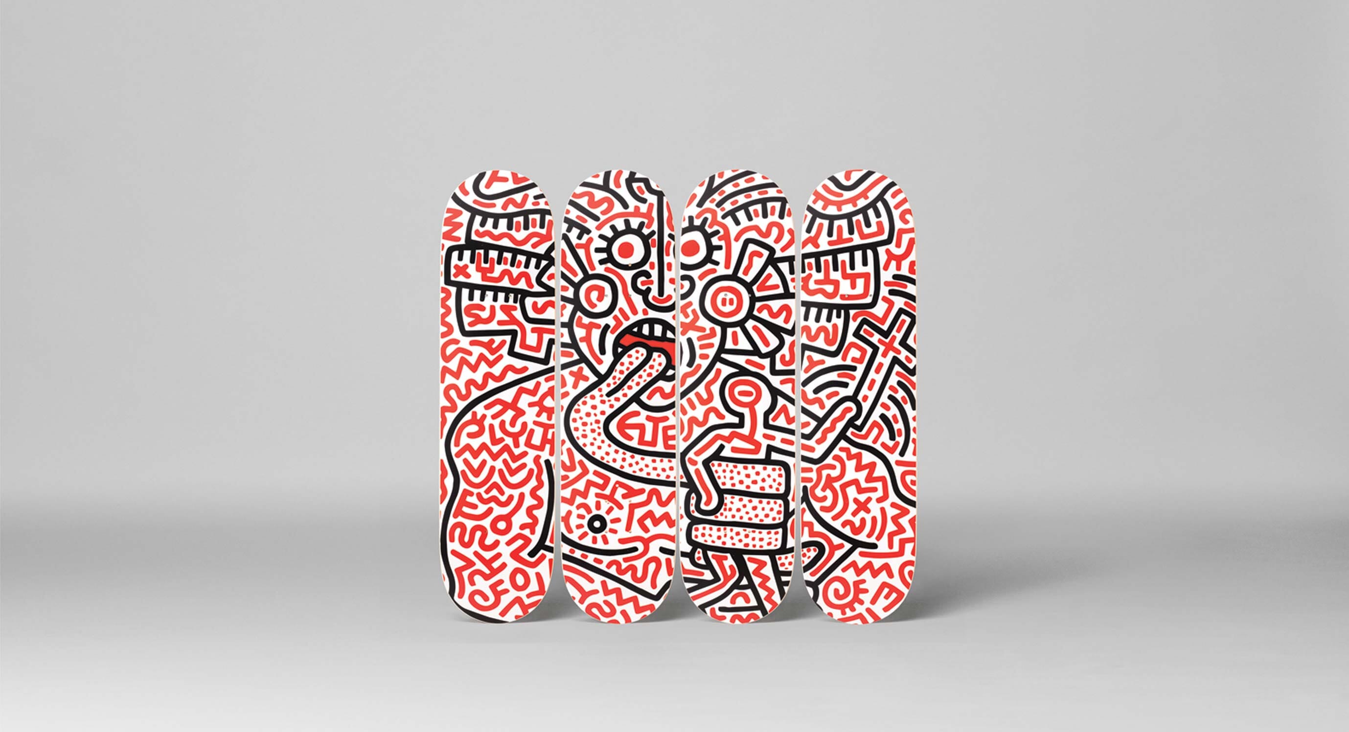 The Skateroom Release Iconic Keith Haring Collaboration | OPUMO 