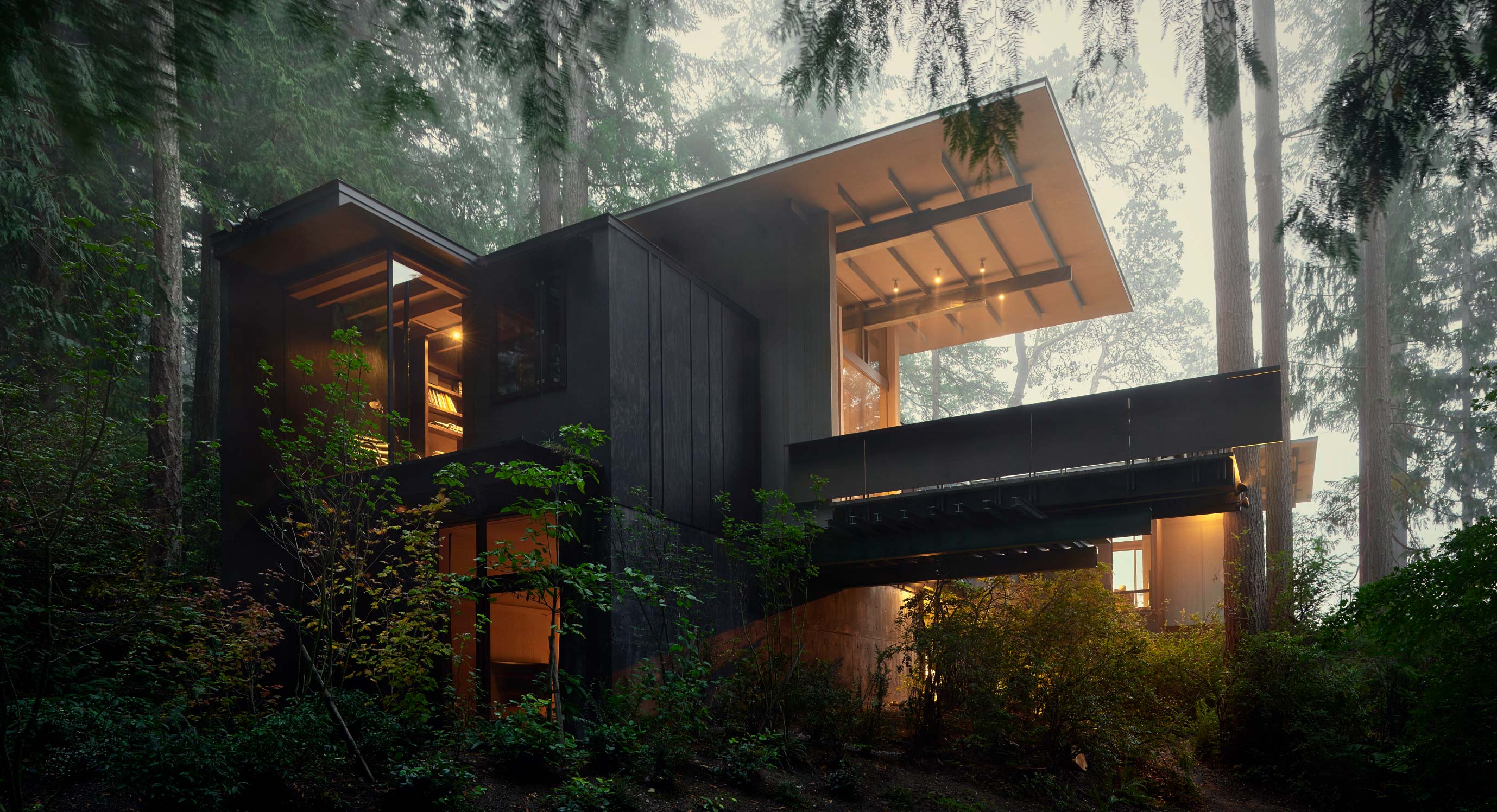 Inside Jim Olson’s Incredible Personal Woodland Retreat
