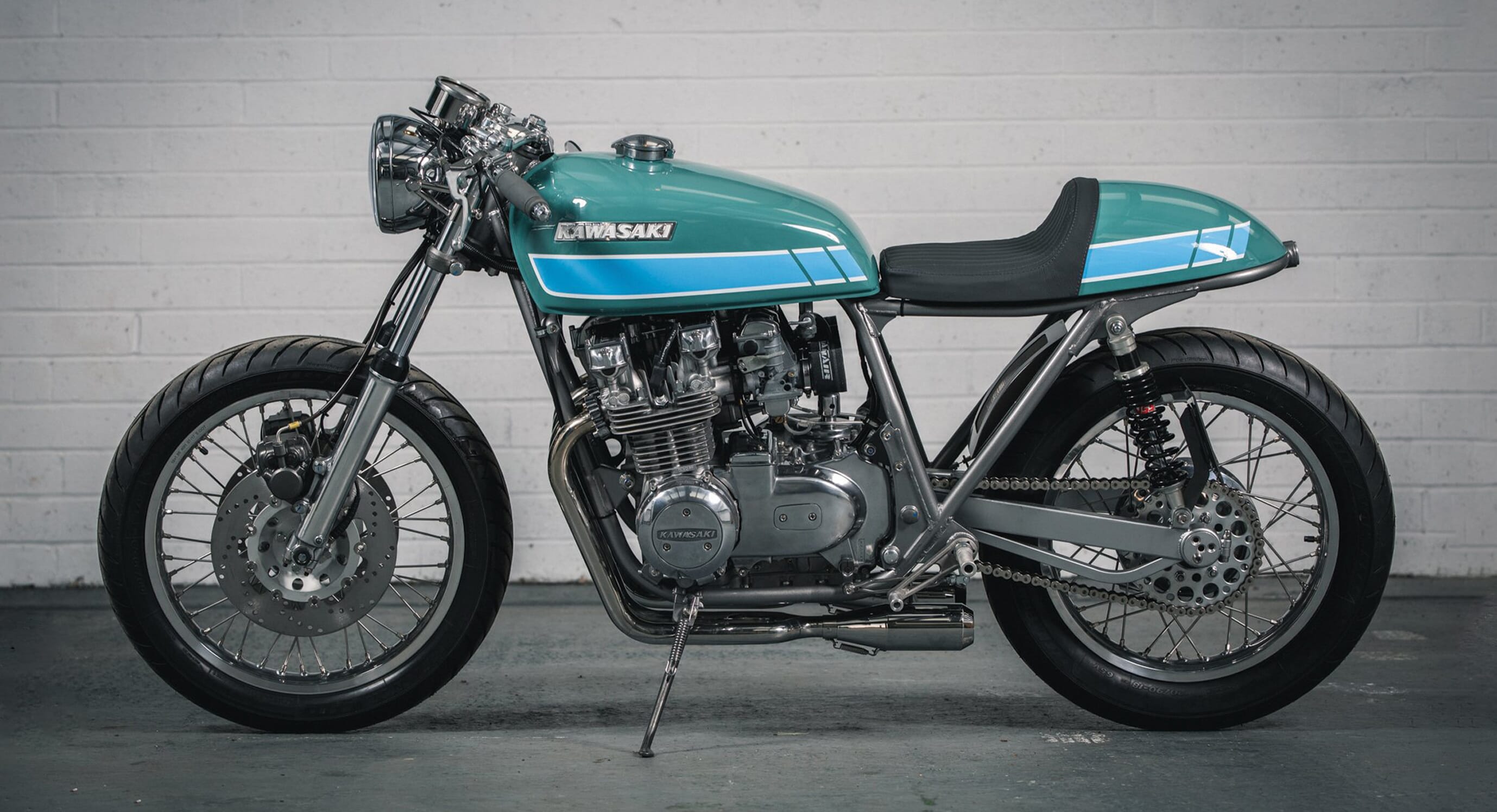 This Kawasaki KZ750 Is The Cleanest Cafe Racer Yet