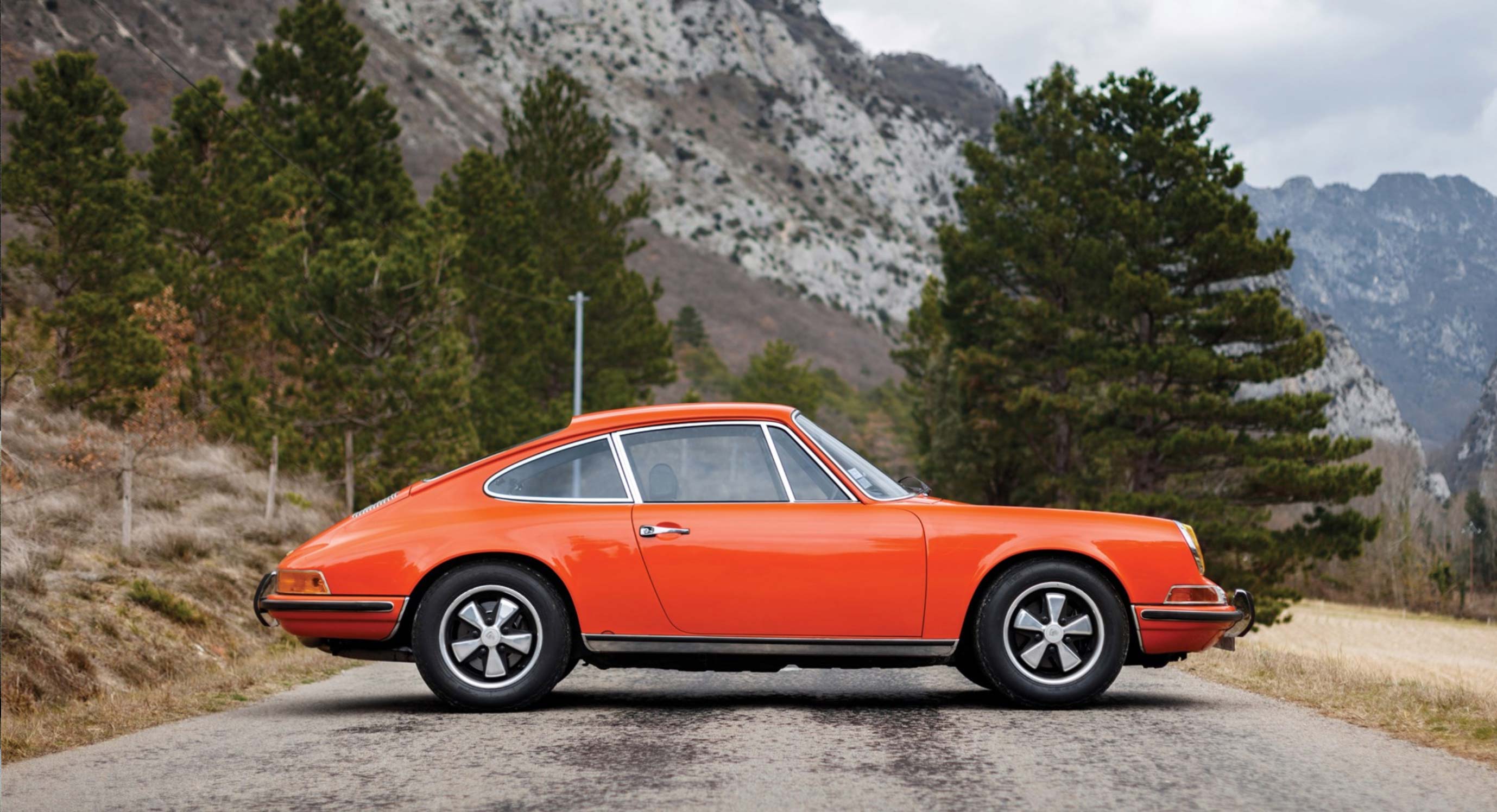Classic Car Find of the Week: A 1969 Blood Orange Porsche 911 S 2.0