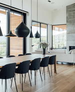 Mountain Living Mixes With Scandinavian Style In The Axboe House