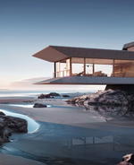Monolit Beach House Is a Futuristic Coastal Getaway