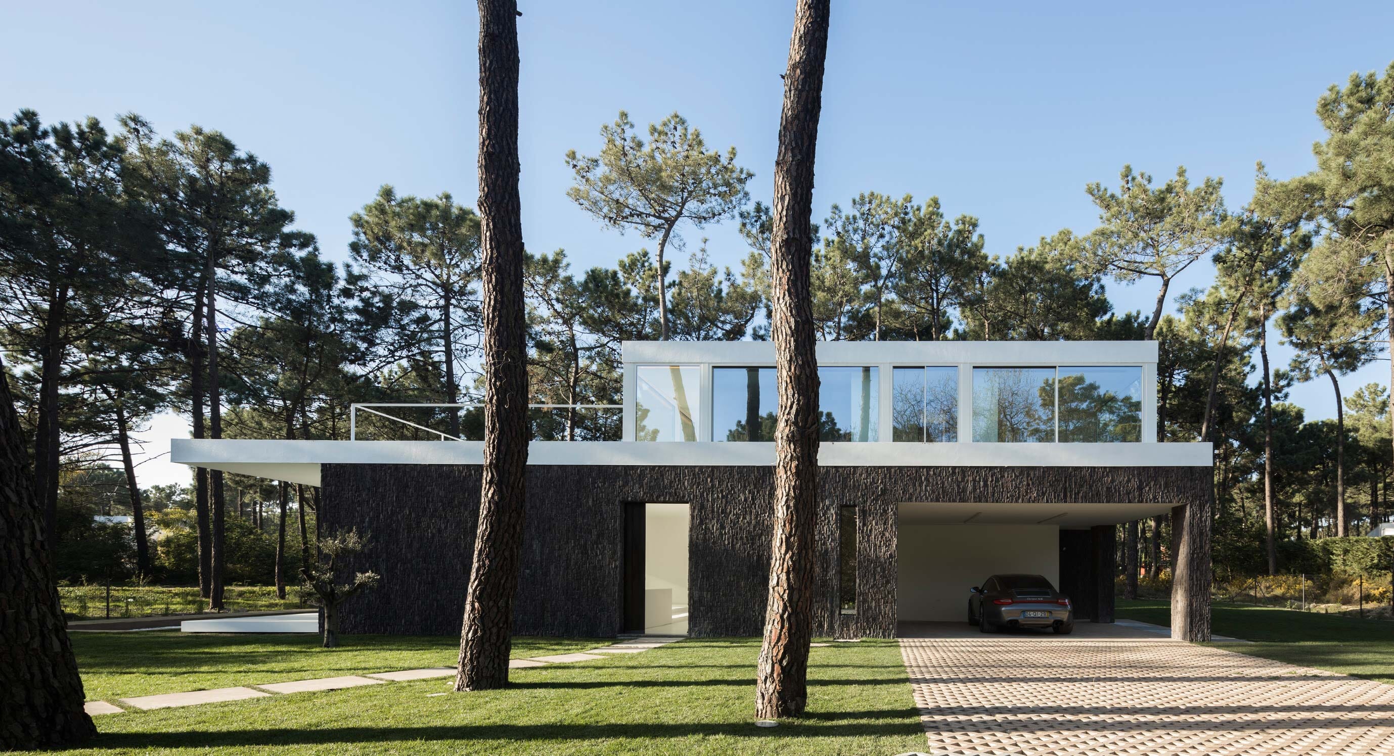 Herdade de Aroeira House Camouflages Against Natural Surroundings