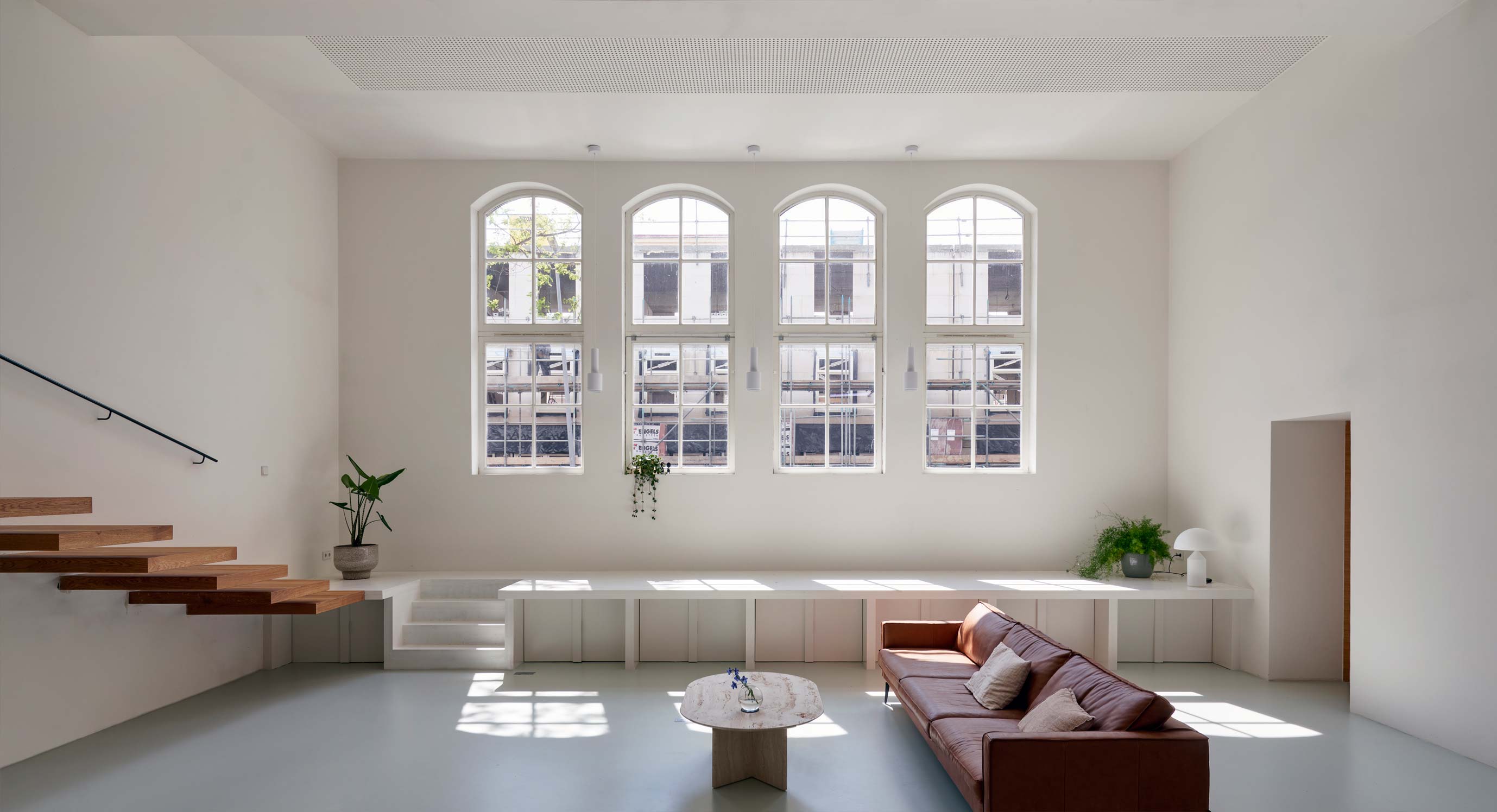 Eklund Terbeek's Gym House Is A School Gym Turned Stylish Loft