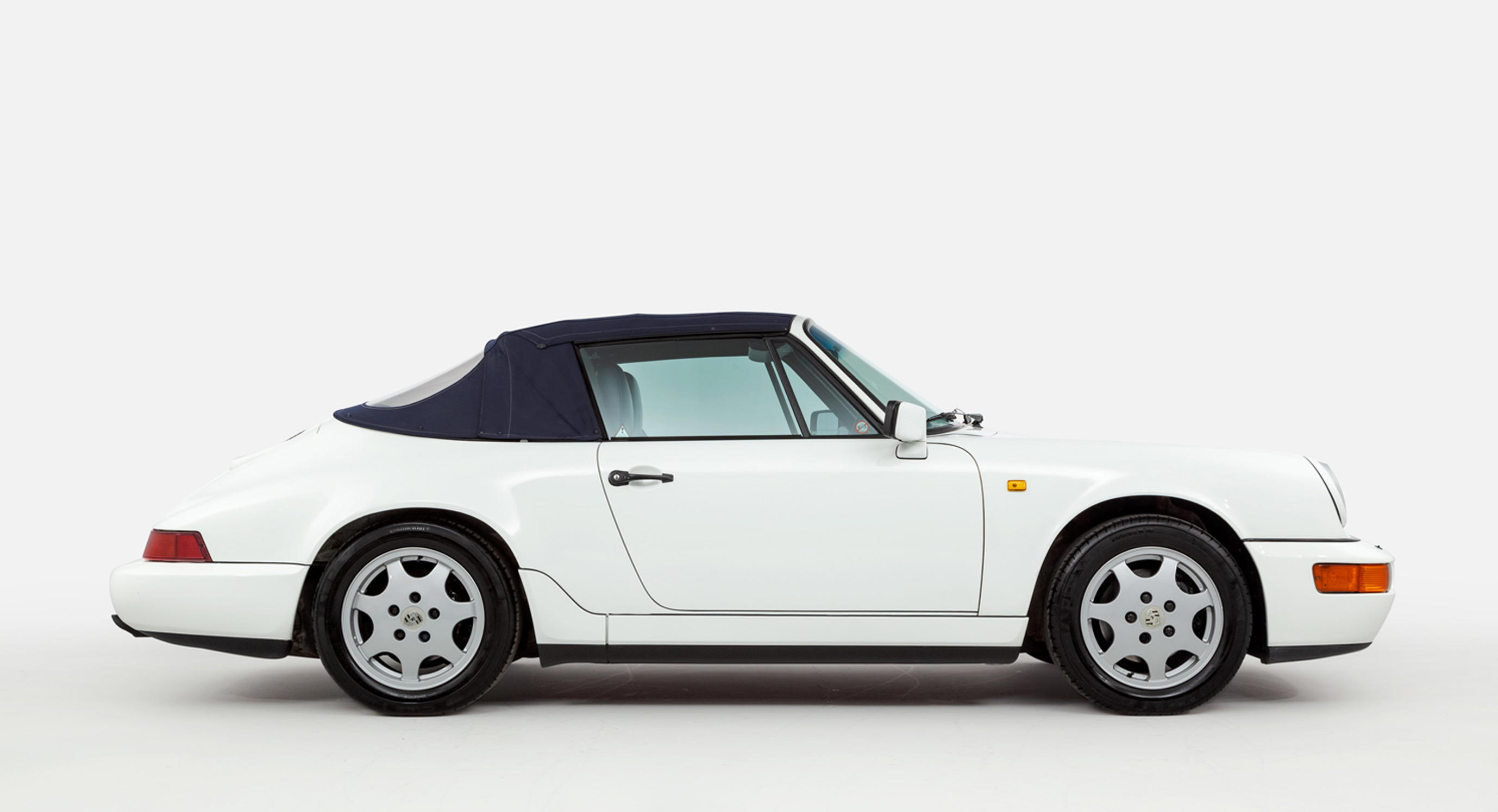 Blue Steel: Porsche 964 Carrera 4 Cabriolet
