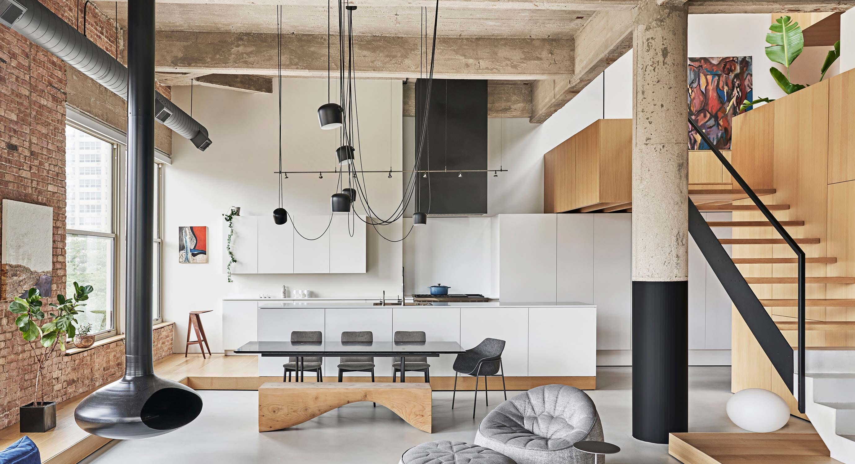 Michigan Loft is a renovated automotive assembly