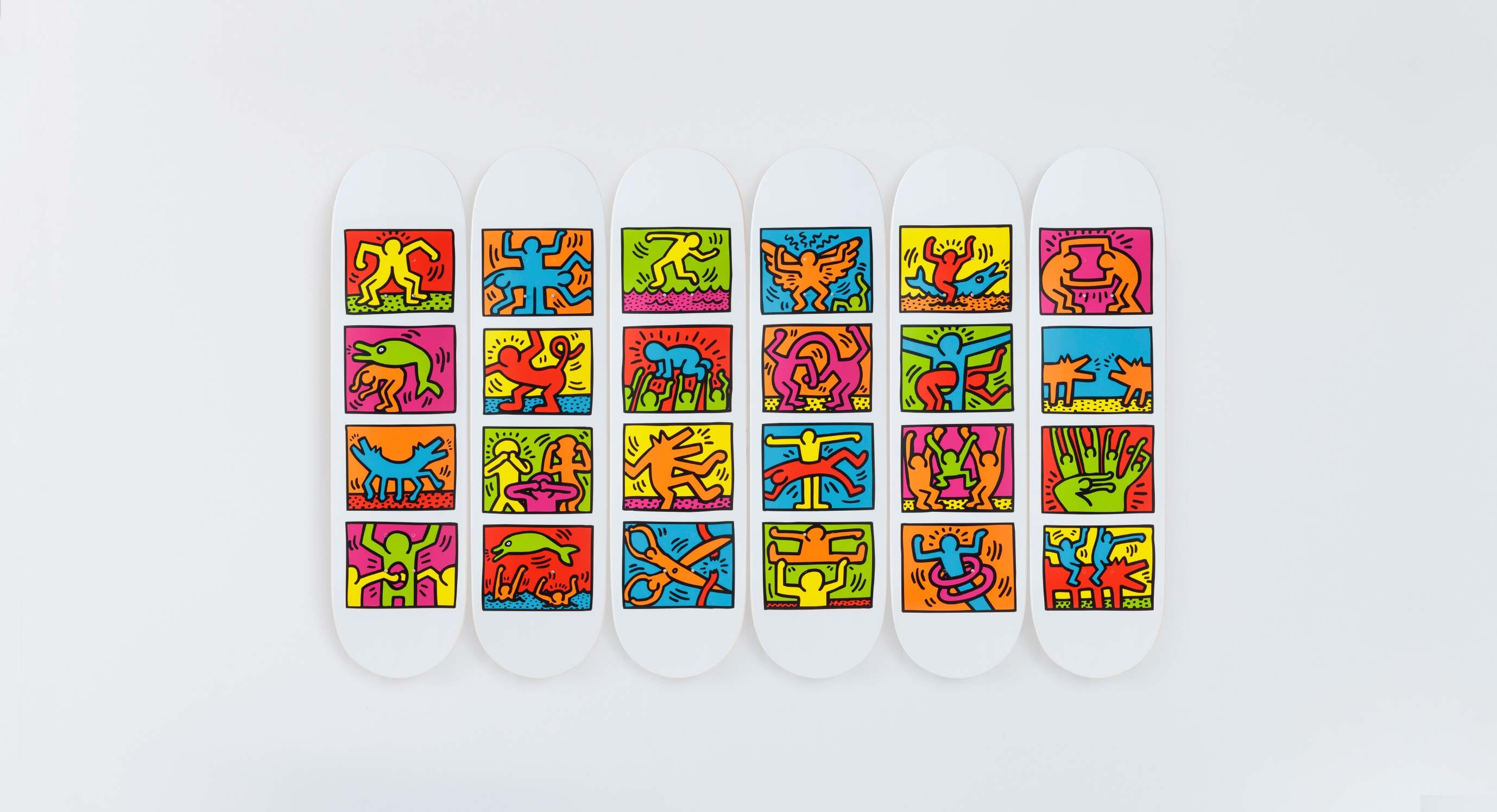 The Skateroom channels Keith Haring's most famous work