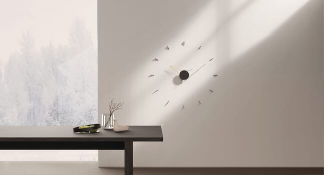 The Beyond Object Silo Wall Clock proves that less is so much more