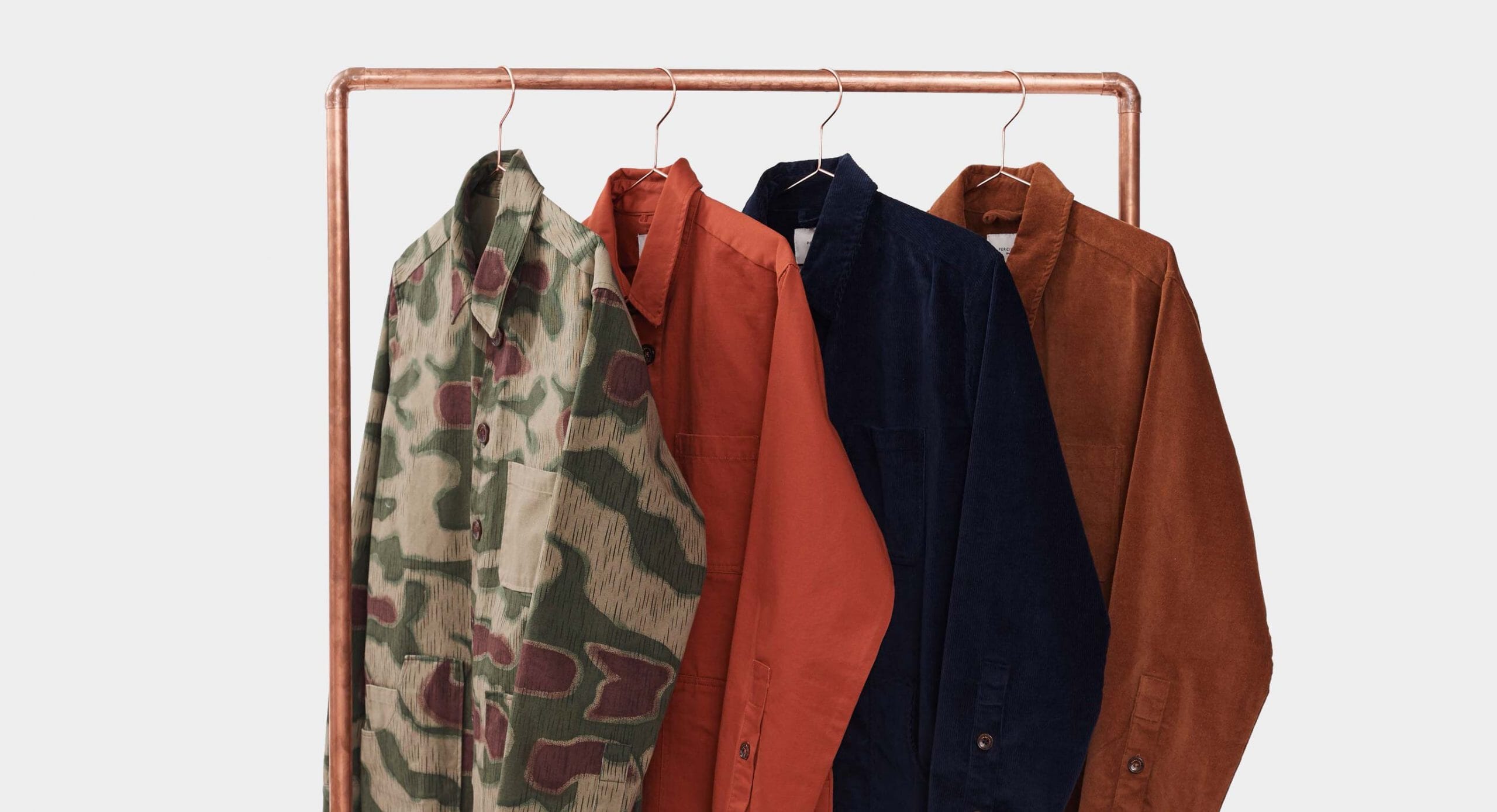 Percival menswear | men's overshirts | men's shirts | OPUMO Magazine