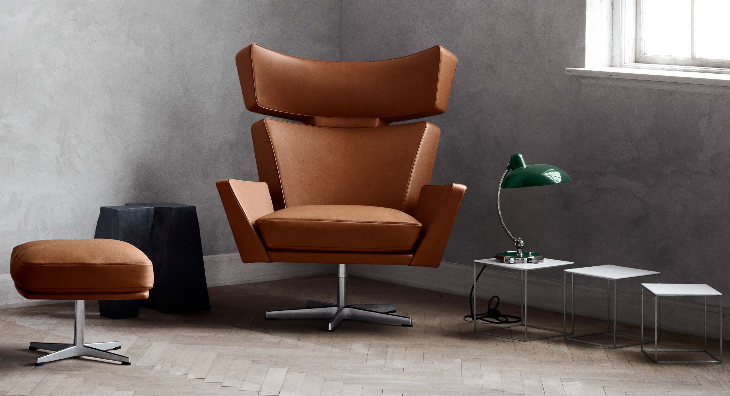 The true versatility of Fritz Hansen's Kaiser Idell Lamp