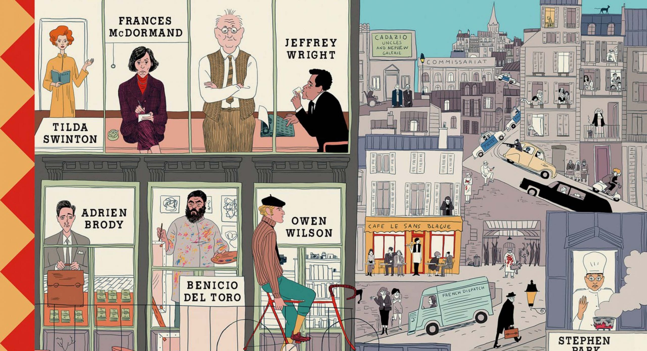 Watch the first trailer for Wes Anderson's 'The French Dispatch'