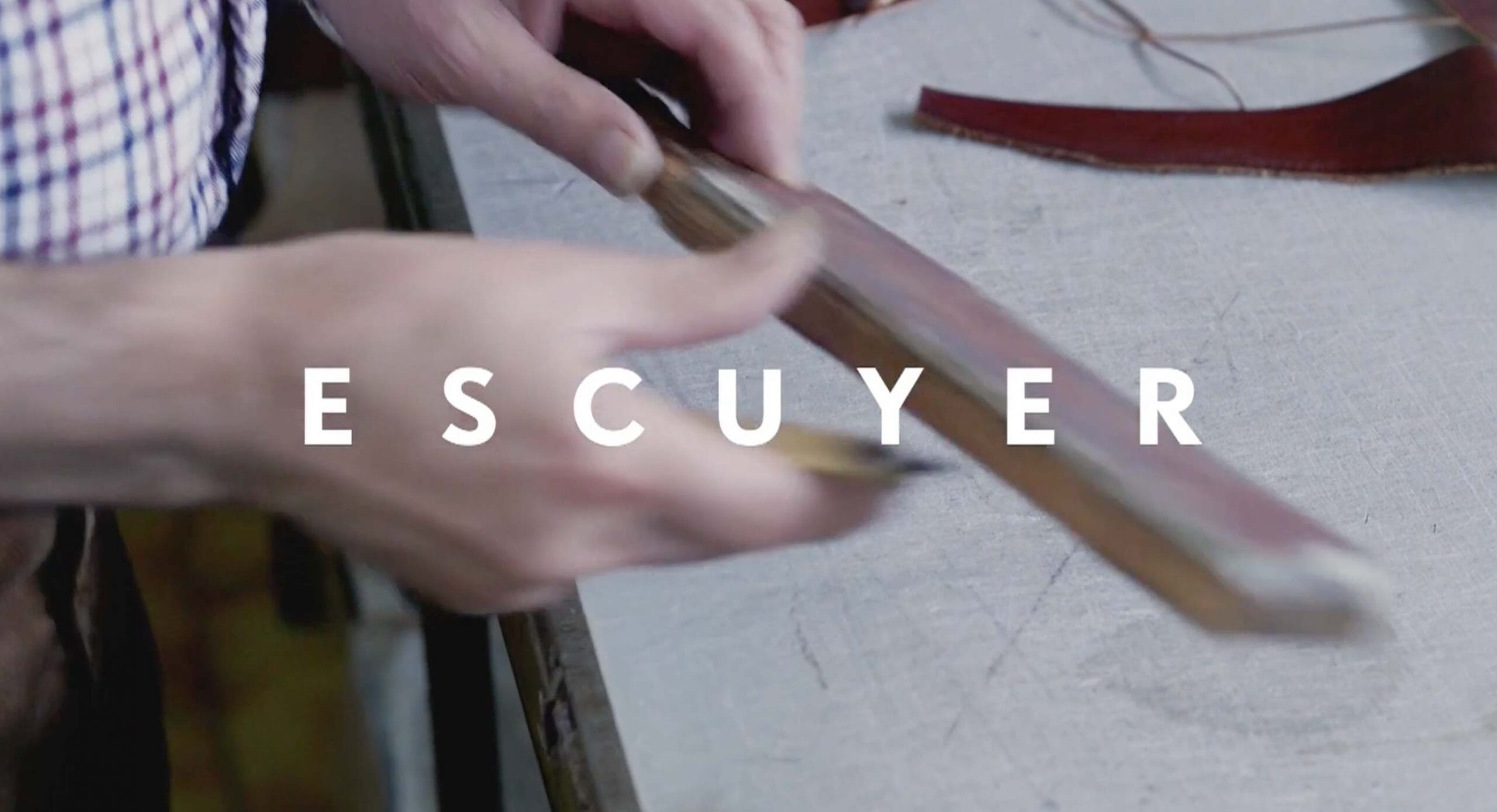 How an Escuyer leather billfold wallet is made