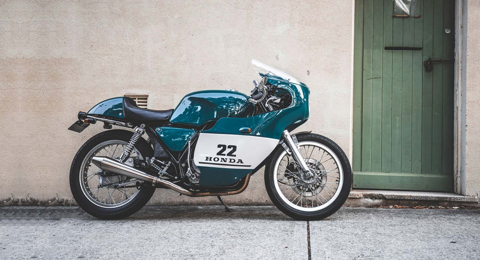 Custom cafe racer: Honda GB400 TT