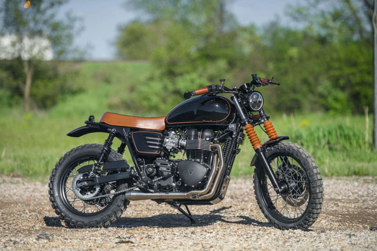 Triumph deals scrambler custom