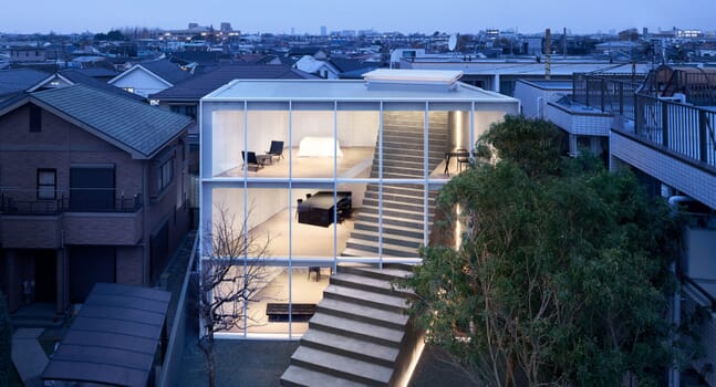 Stairway House: a townhouse of the future in Tokyo