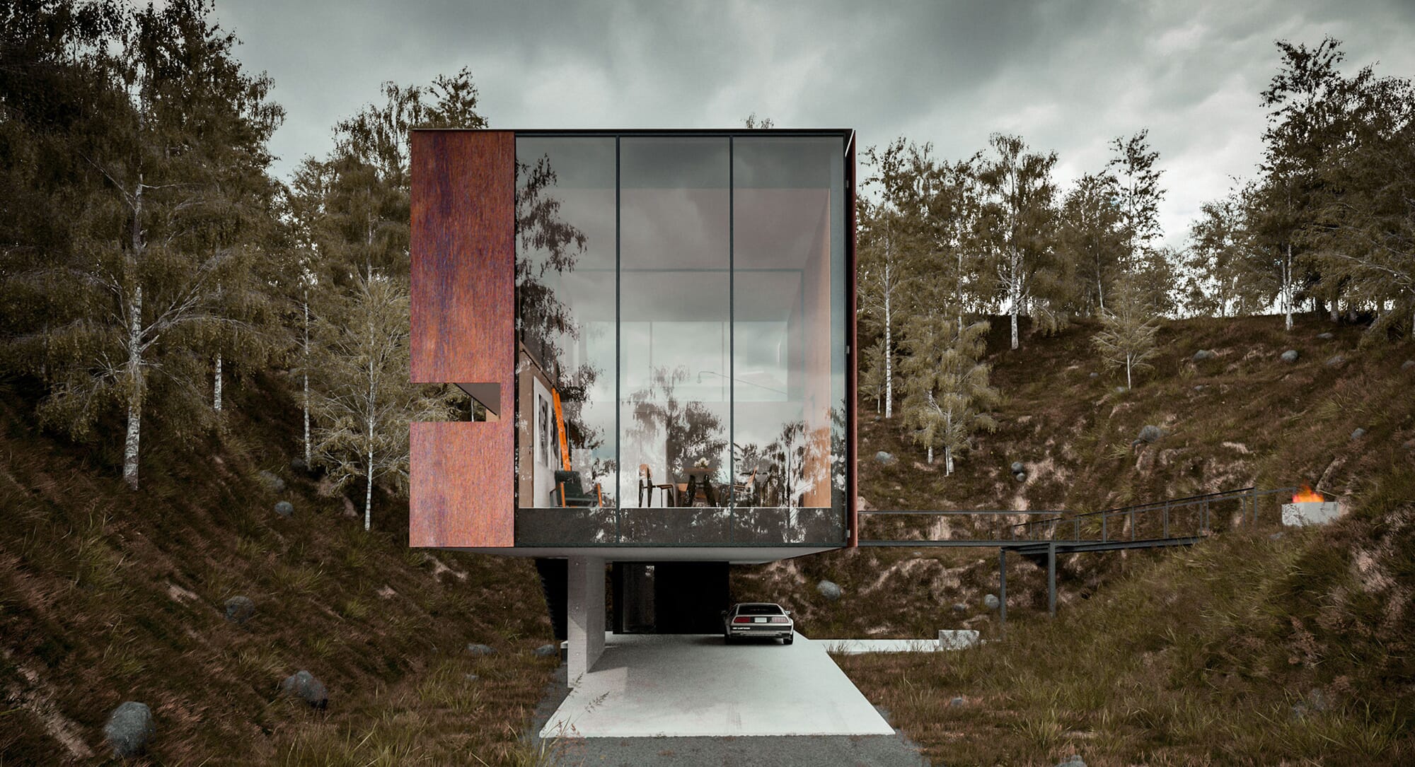 Portrait of perfection: Inside a House for a Photographer