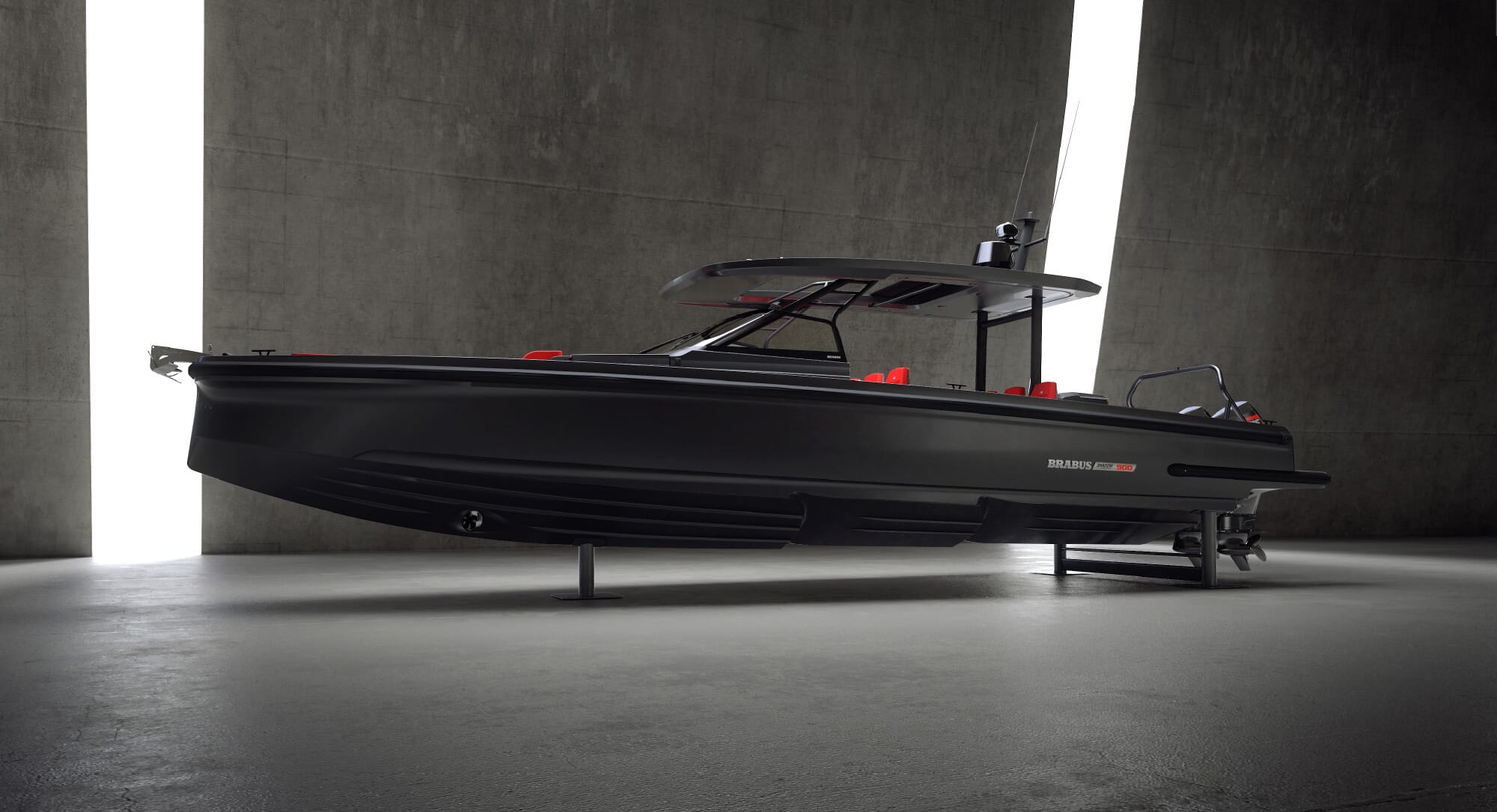 Brabus Shadow 900 Black Ops: Legendary Mercedes tuner takes to the water