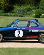 Two classic racing BMWs that are ready for the chequered flag