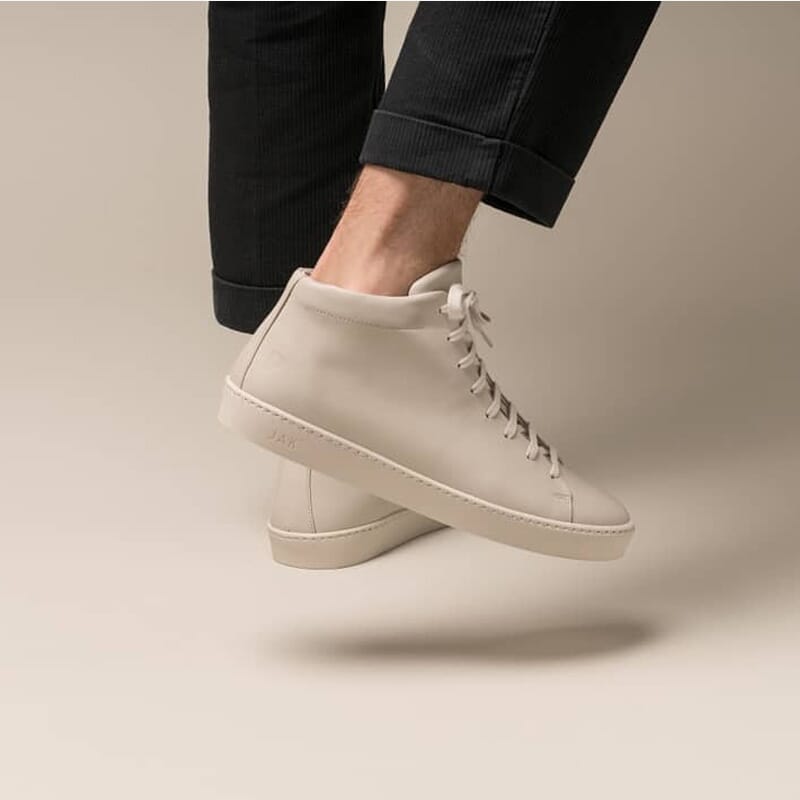 These minimalist hi tops from JAK are your new go-to winter sneakers ...