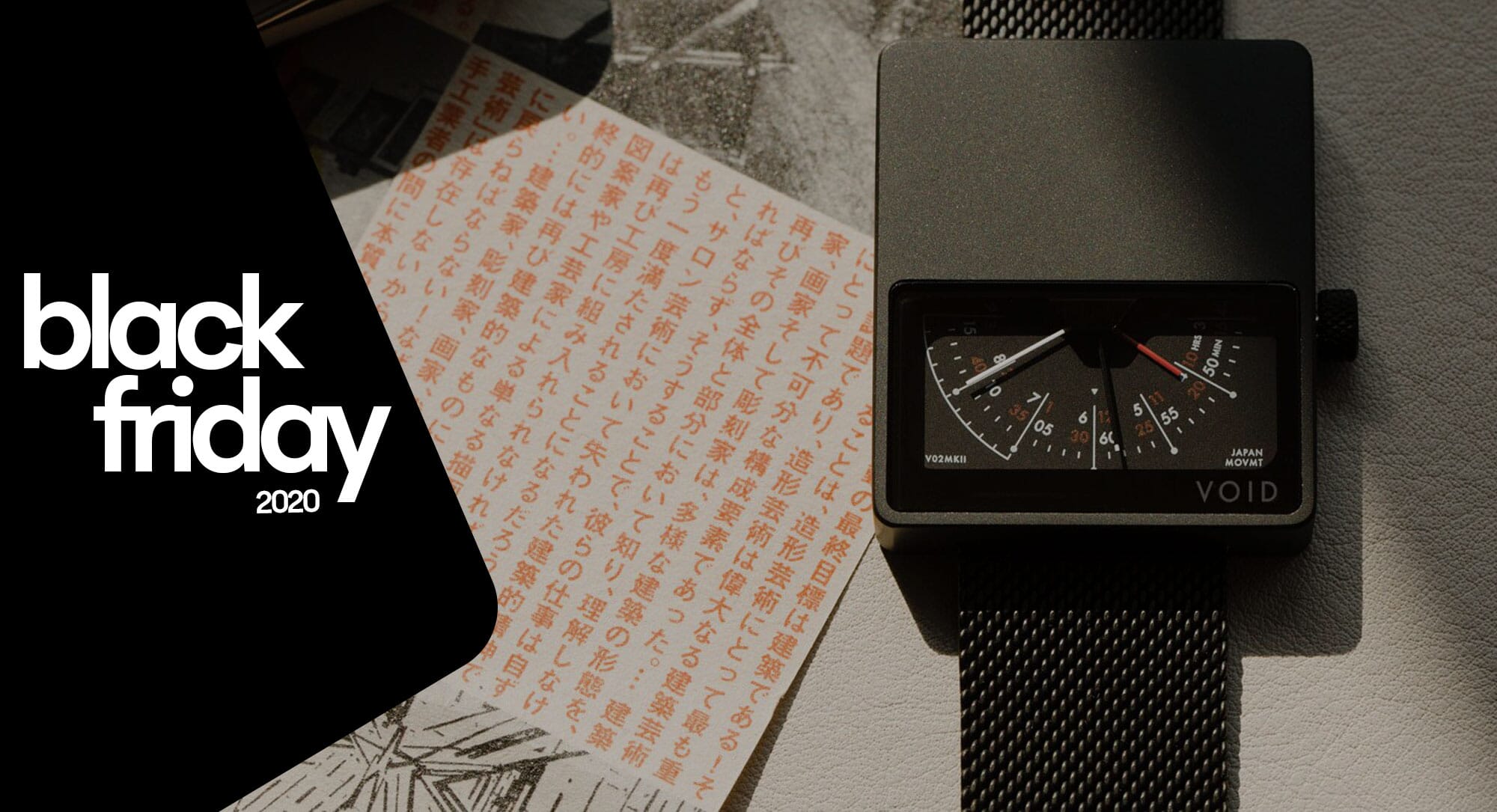 Our favourite watches from VOID's Black Friday sale