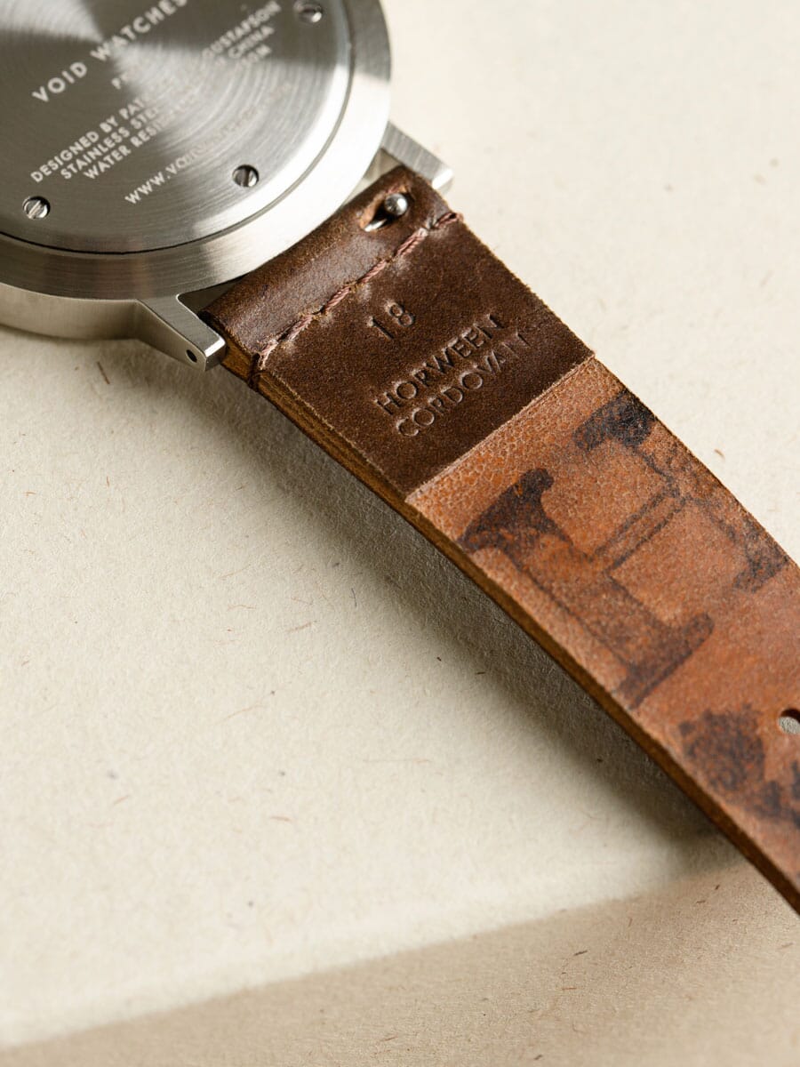Introducing the new Horween shell cordovan collection from VOID Watches ...