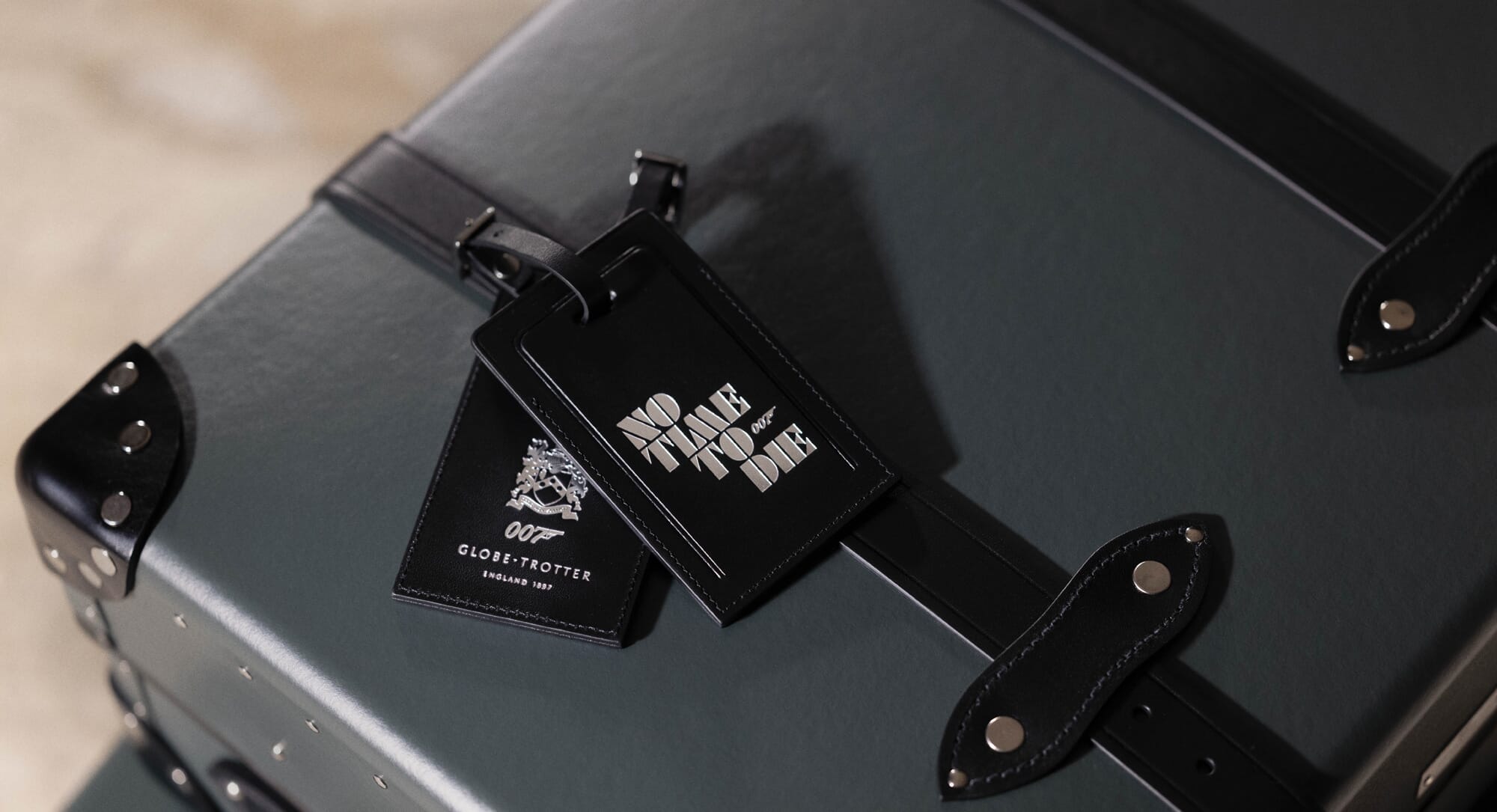 Pack like James Bond with Globe-Trotter's 'No Time To Die’ collection