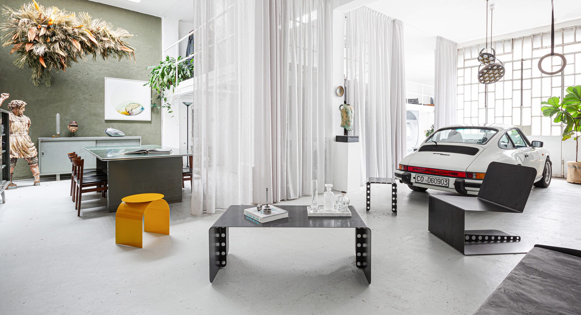 Inside the Milanese loft of designer Tommaso Spinzi