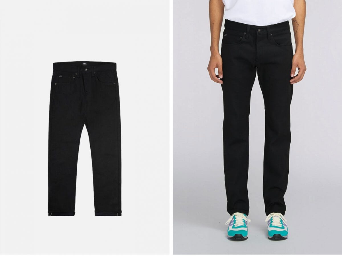 edwin jeans sizing