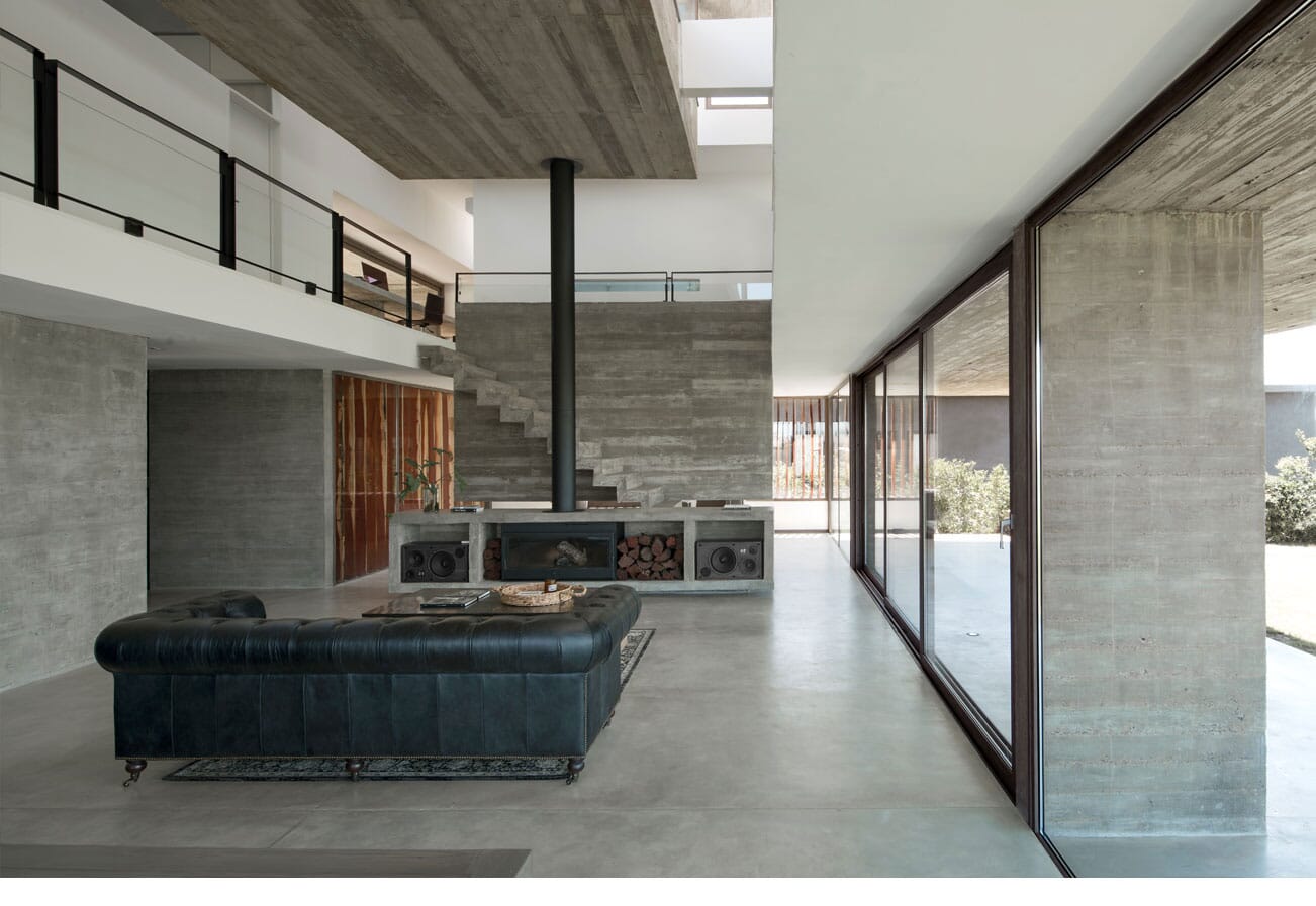 Luciano Kruk's 10 House Makes Concrete Feel Weightless | OPUMO Magazine