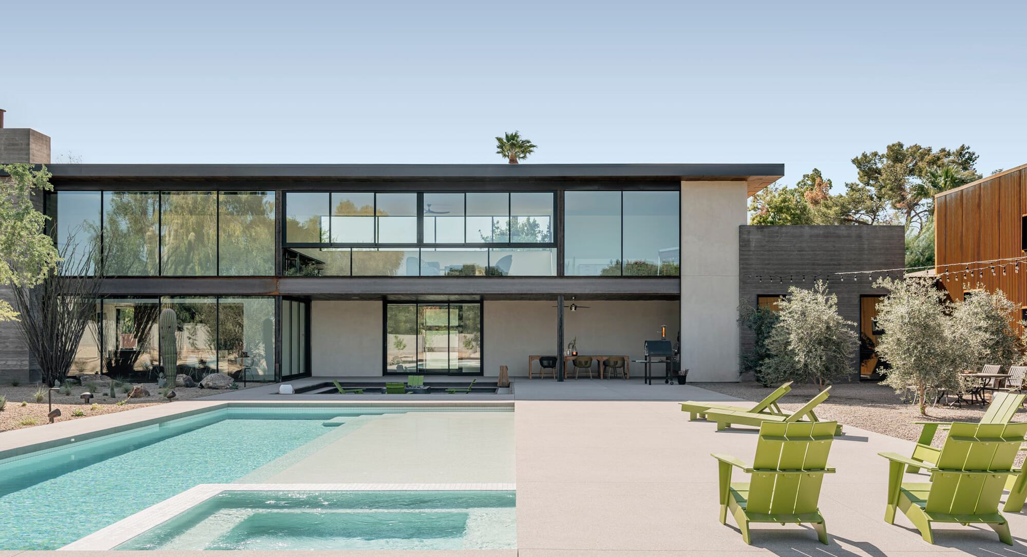 The Ranch Mine's Foo House is a desert oasis