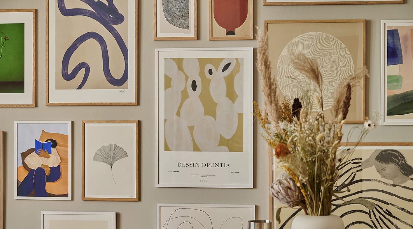 Liven up your home this spring with joyful prints from The Poster Club
