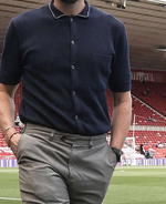 Percival x Gareth Southgate: Sophisticated pitch-side style