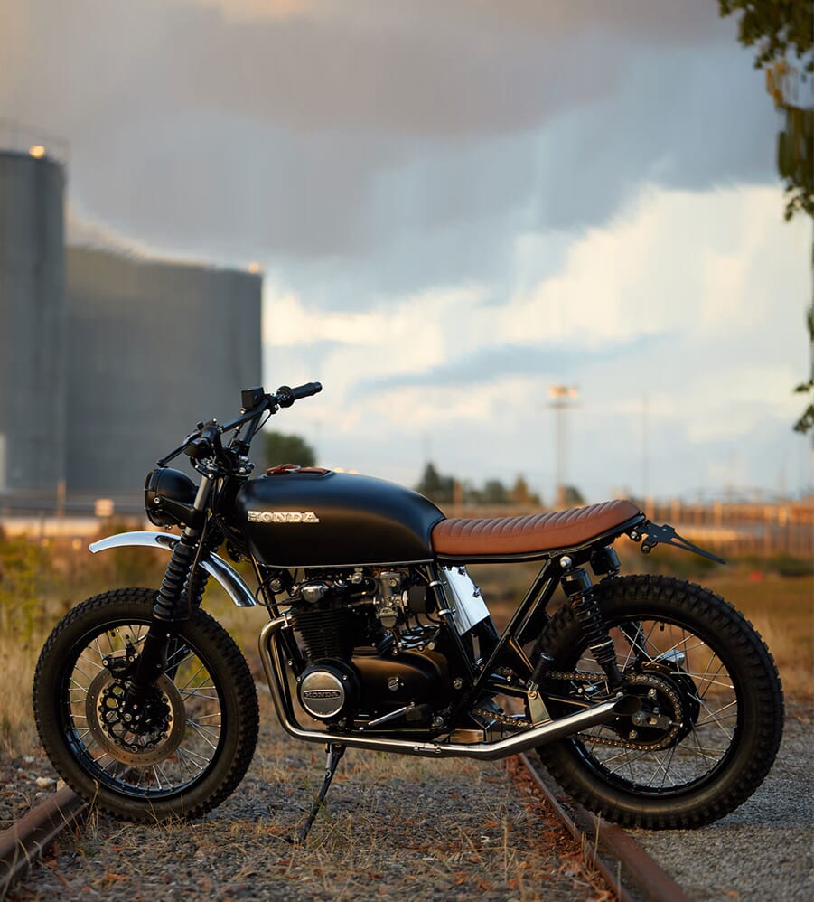 Two up on the Ducati scrambler cafe racer. : r/CafeRacers