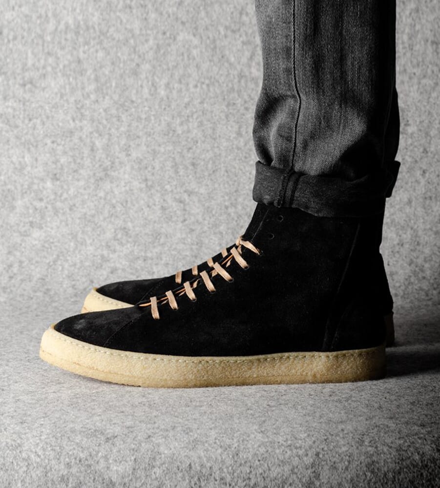 Mens Black Classic High Top