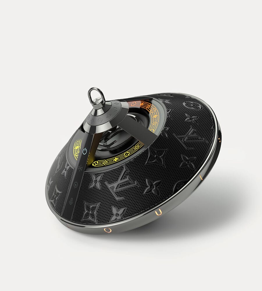 Louis Vuitton's $2,890 light-up speaker looks like a UFO