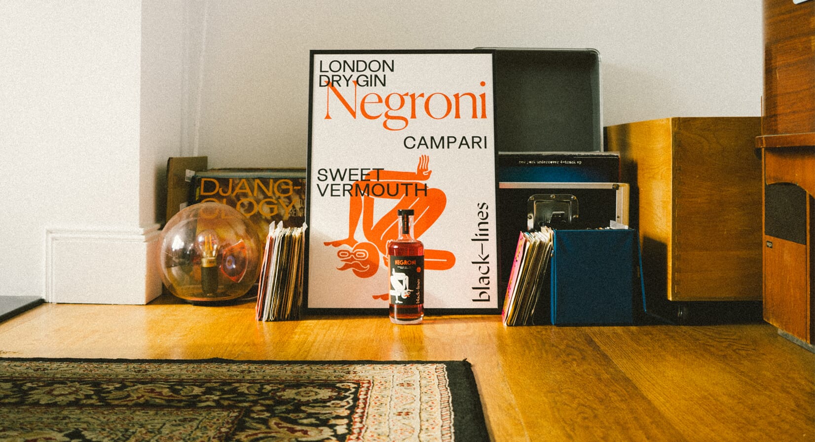 Black Lines' ready-to-serve bottled cocktails are revolutionising cocktail hour