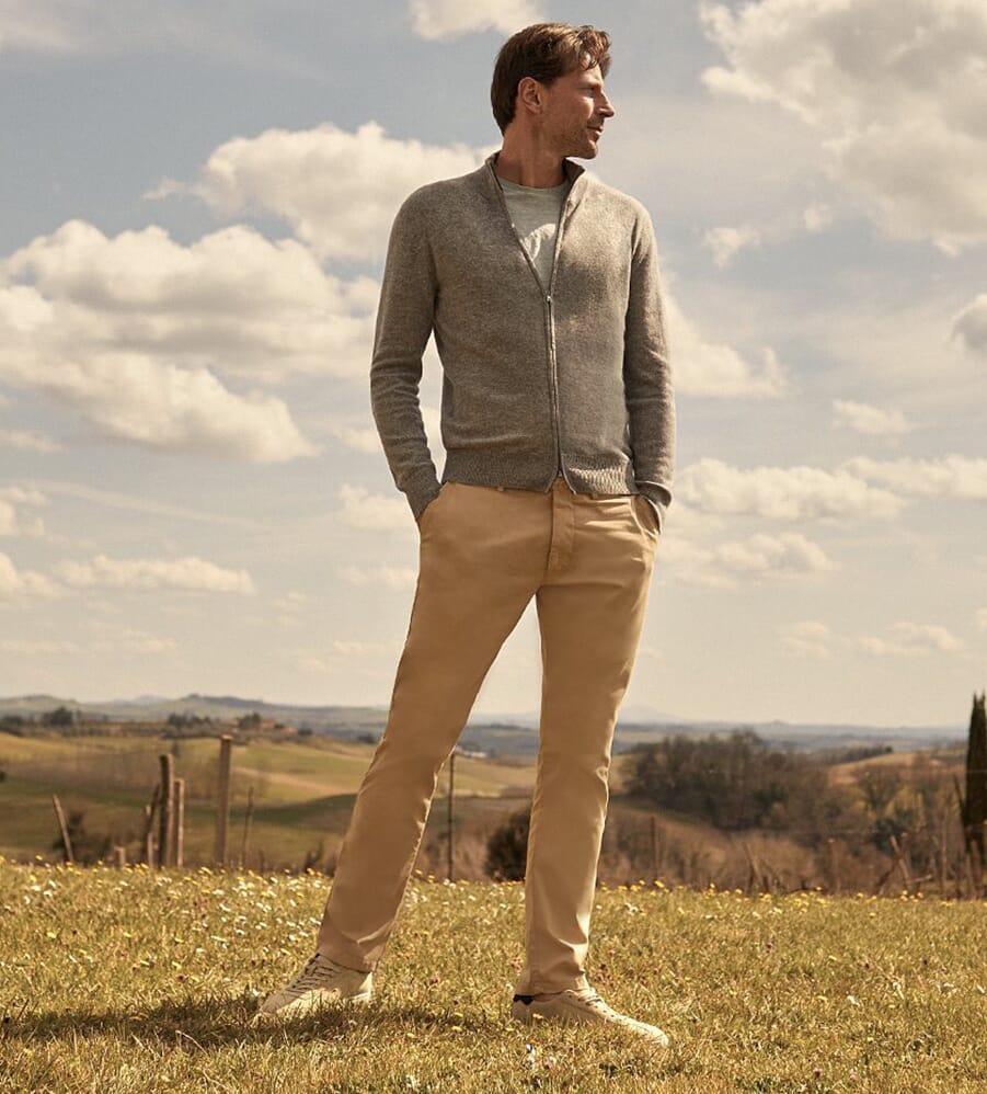 Mens knitwear store brands