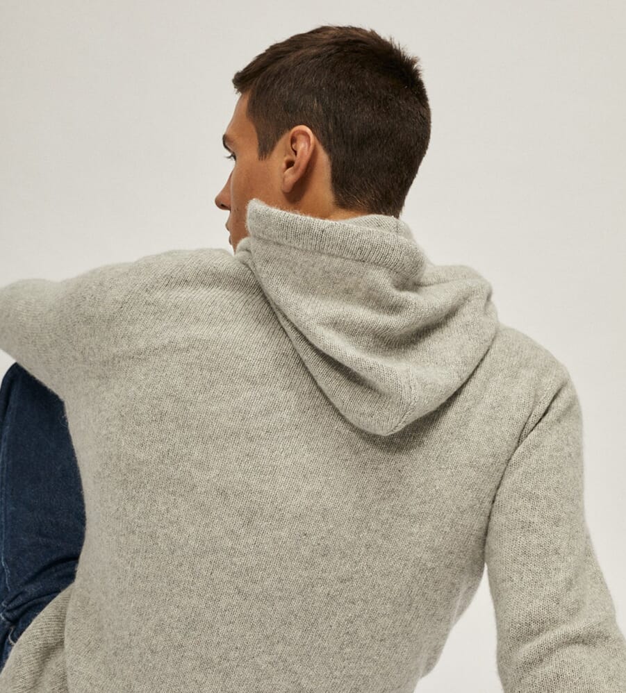 How to style a men's half zip sweater for winter, OPUMO Magazine