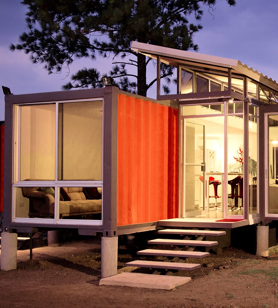 Stunning revival of the humble shipping container