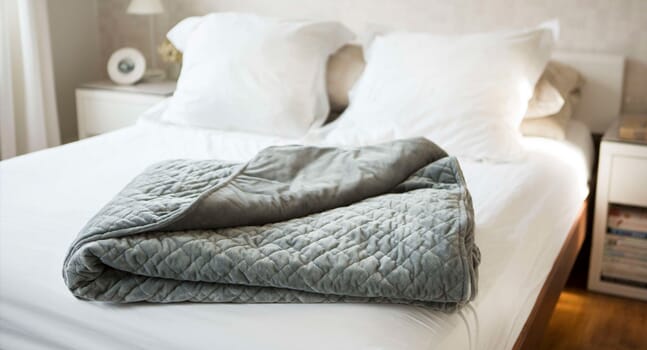 Sweet dreams are made of this: Mela's luxury weighted blankets