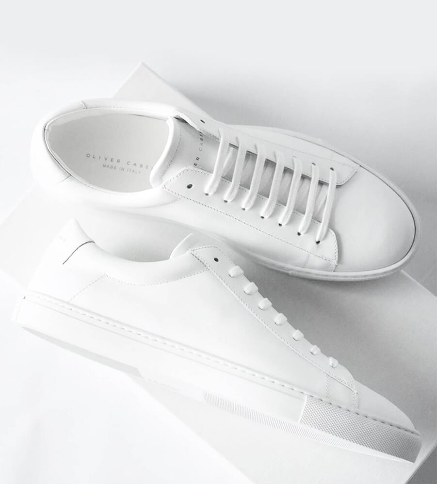 Ultimate White Leather Sneakers Guide - Oliver Cabell